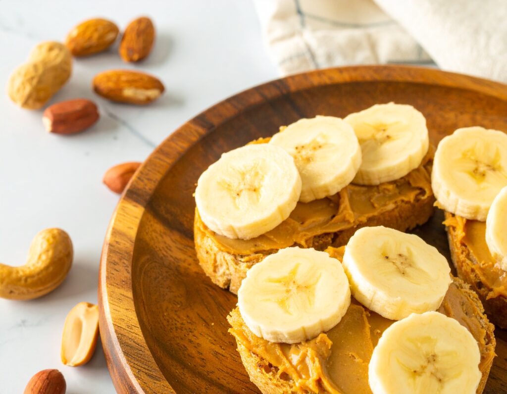 Peanut Butter Banana Protein Sandwich